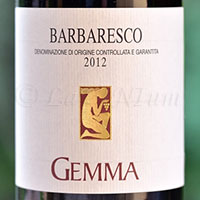 Barbaresco 2012 Gemma