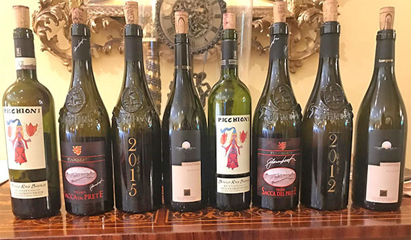 Gli otto Buttafuoco in degustazione