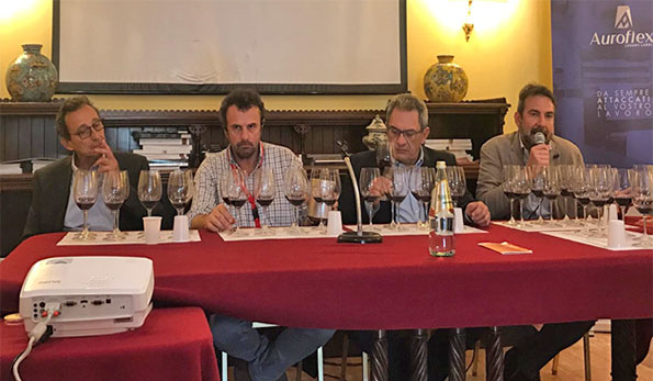 da sinistra Beppe Zatti, Andrea Picchioni, Fabio Marazzi e Giulio Fiamberti