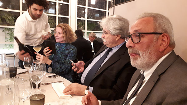 In primo piano il presidente Tonino Verna