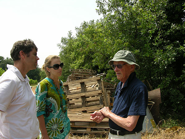 Enrico e Maddalena con Alexander Podolinsky
