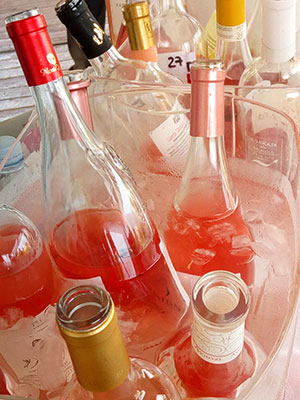 Chiaretto in degustazione