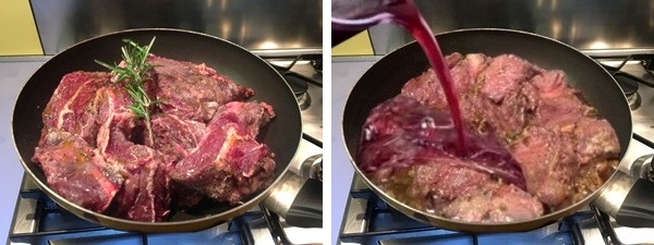 Guanciole di Vitella brasata all'Amarone