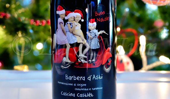 Barbera d’Asti Vespa Buon Natale 2018 Cascina Castlèt