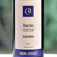 Barolo Badarina 2011 Bruna Grimaldi