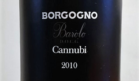 Barolo Cannubi 2010 Borgogno