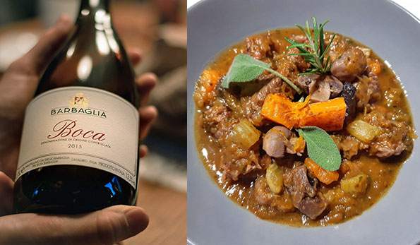 Boca 2015 Barbaglia e stracotto di manzo