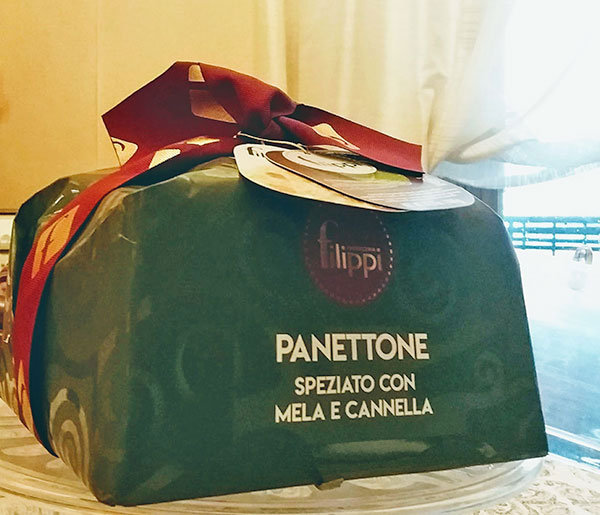 Panettone mela e cannella