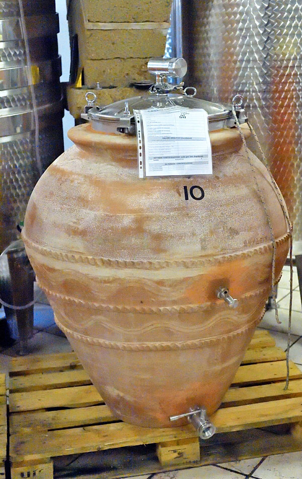 Il trebbiano in anfora