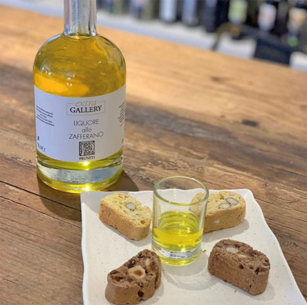 Pruneti Extra Gallery - Liquore allo zafferano
