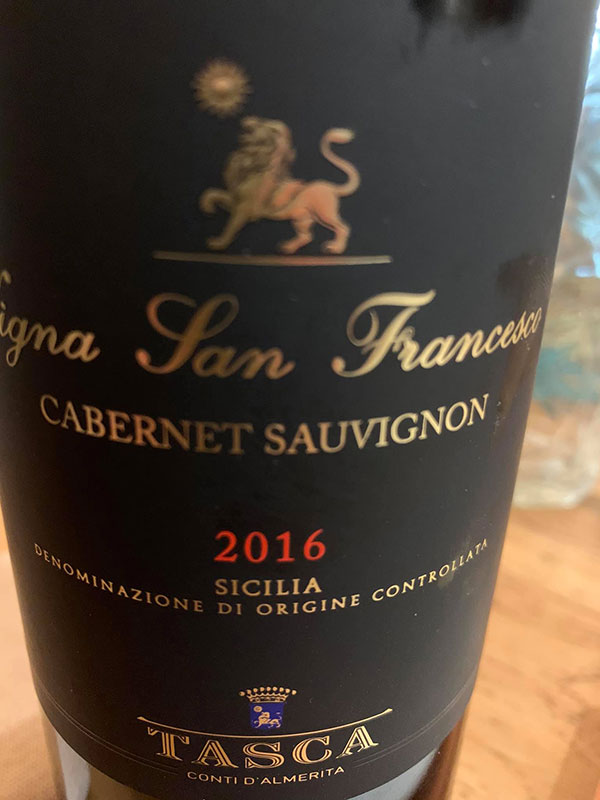 Cabernet Sauvignon 2016 Tasca d'Almerita