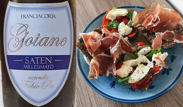 Franciacorta Satèn Goiane 2014 Fabio Peli