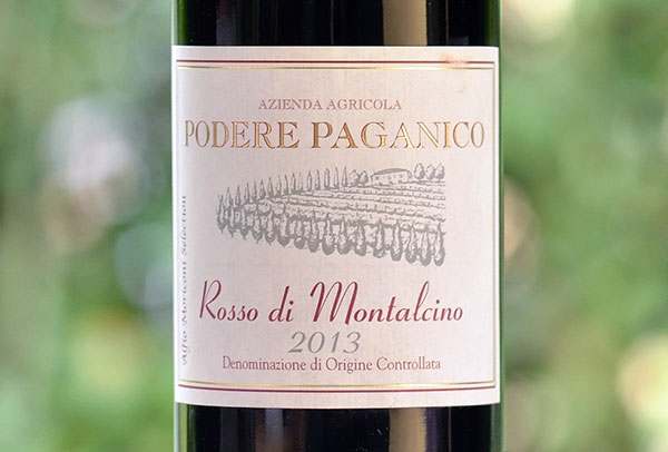 Rosso di Montalcino 2013 Podere Paganico
