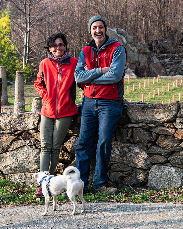Rudy Rovano e Alessandra Perona