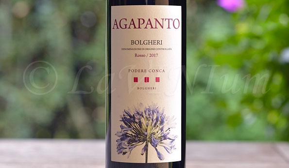 Bolgheri Rosso Agapanto 2017 Podere Conca