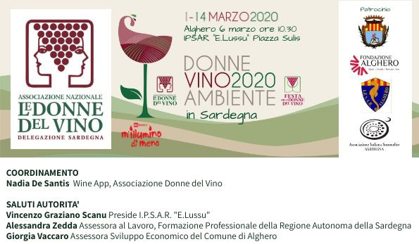 DonneVino 2020 Alghero
