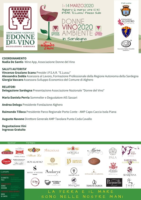 DonneVino 2020 Alghero