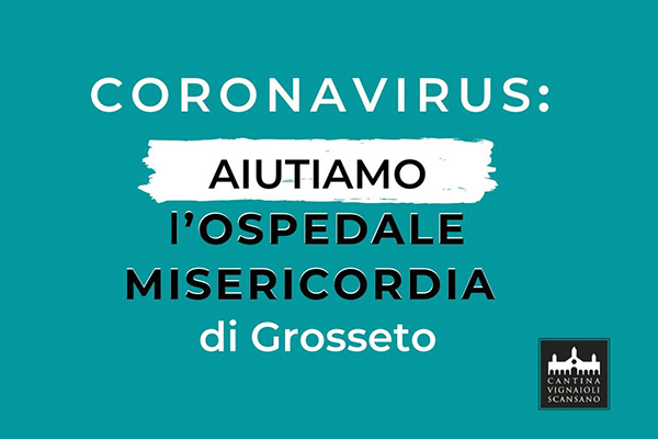 Coronavirus aiutiamo l'ospedale Misericordia di Grosseto