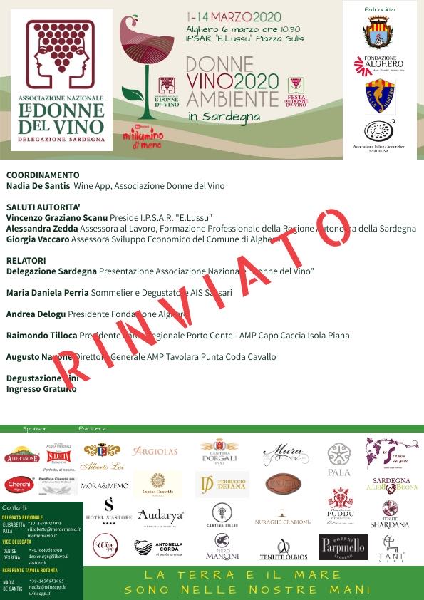 Evento rinviato in Sardegna