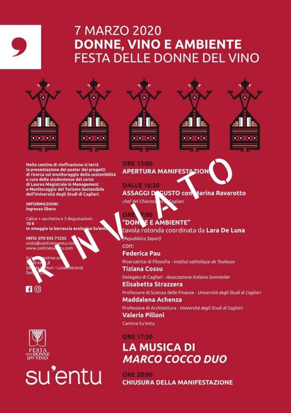 Evento rinviato in Sardegna