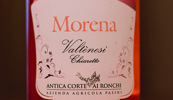Valtènesi Chiaretto Morena 2018 Pasini Corte ai Ronchi