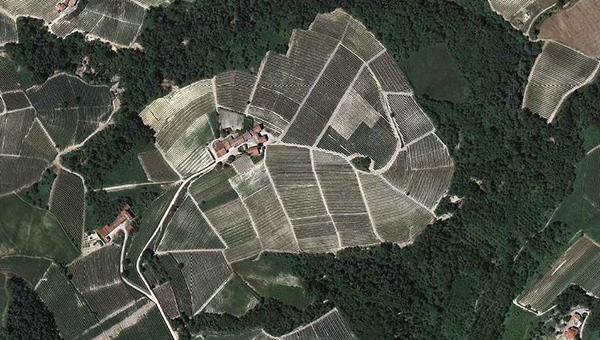 mappa vigneti Conterno Fantino