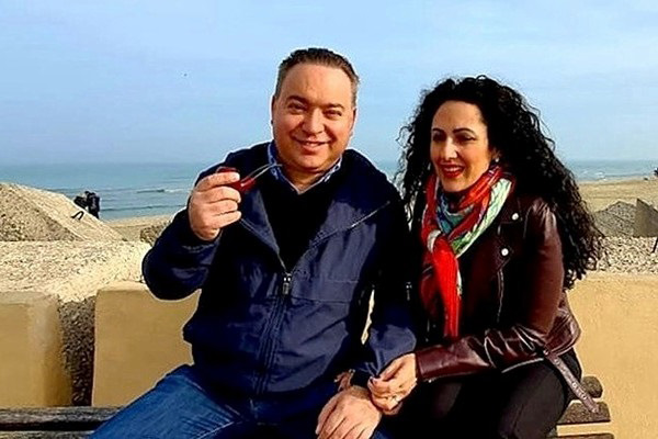 Gianluca Mirizzi e la moglie Annarita Rossi