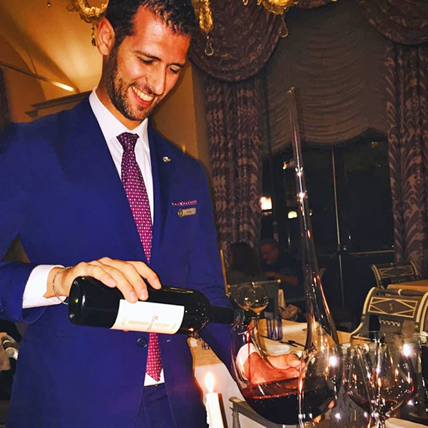 sommelier Walter Meccia