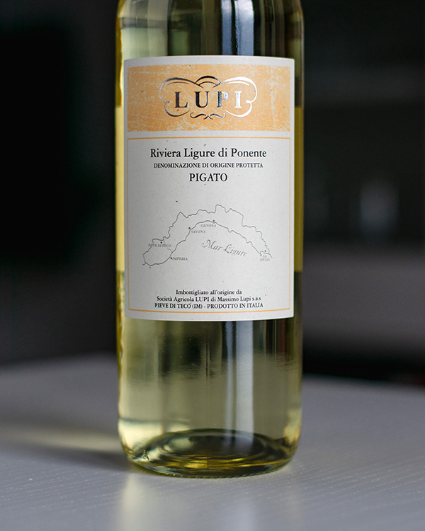 Riviera Ligure di Ponente Pigato 2019 Lupi