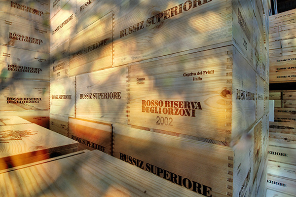 Cassette vino Russiz Superiore