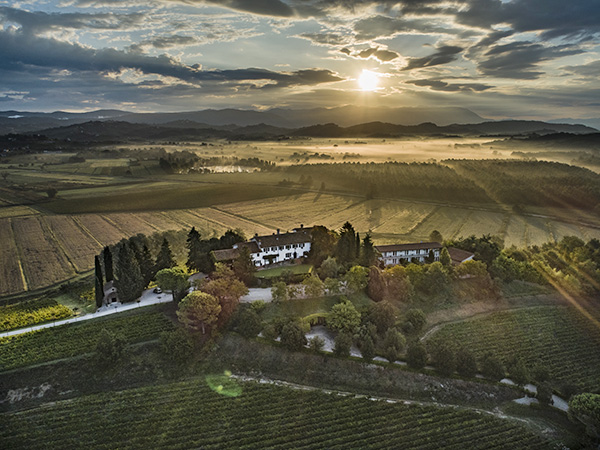 Russiz Superiore vista dall'alto