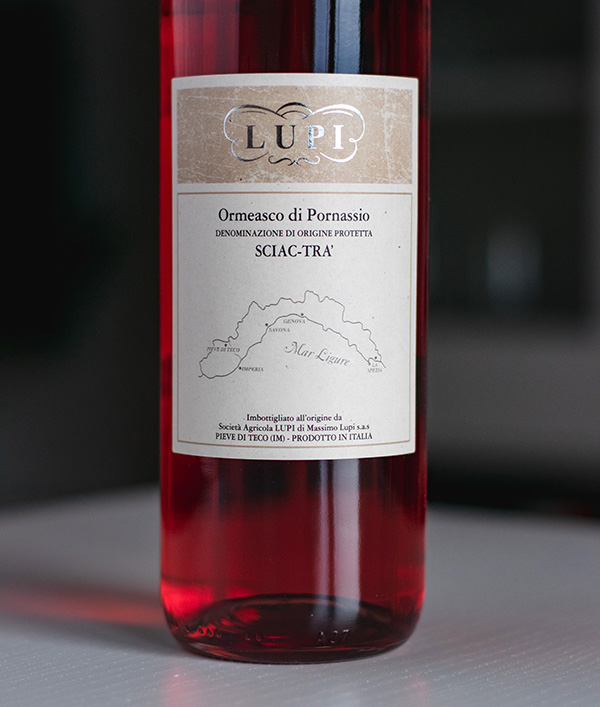 Ormeasco di Pornassio Sciac-trà 2019 Lupi