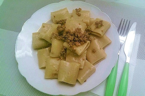 Paccheri al ragù di maiale
