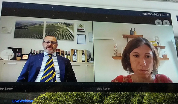 Sandro Sartor e Lidia Ceseri