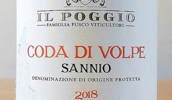 Sannio Coda di Volpe 2018 Il Poggio