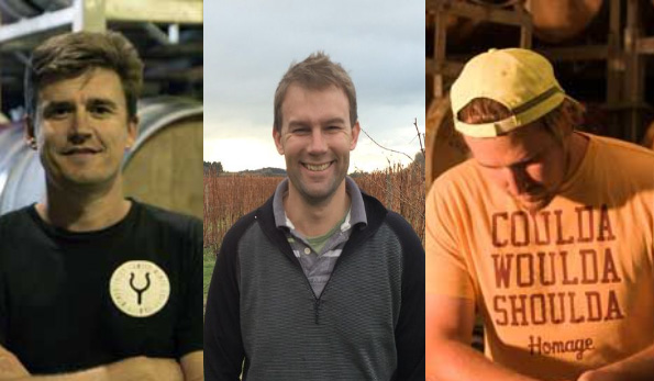 Stu Marfell, Matt Duncan e Hamish Smith