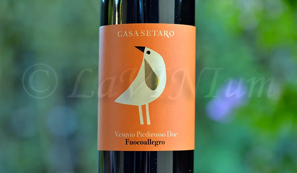Vesuvio Rosso Piedirosso Fuocoallegro 2018 Casa Setaro