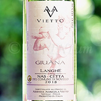 Langhe Nas-Cëtta Giuàna del Comune di Novello 2018 Vietto