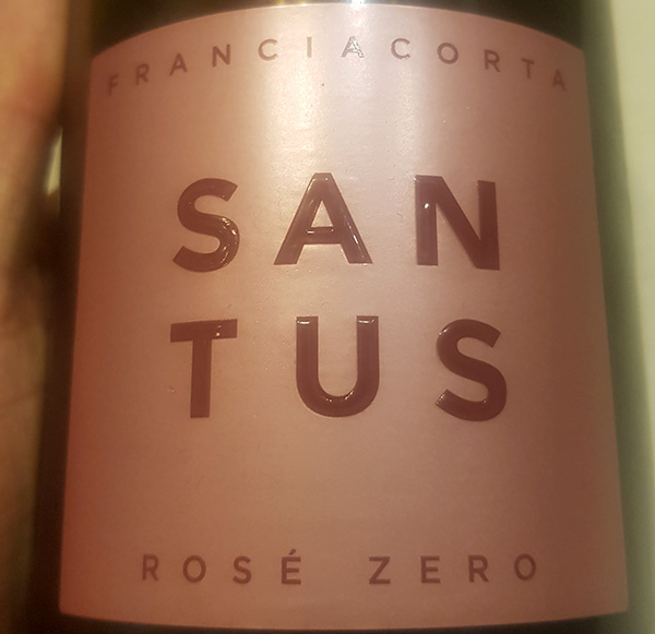 Santus – Franciacorta Rosè Zero 2015