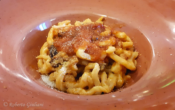 Pici all'amatriciana