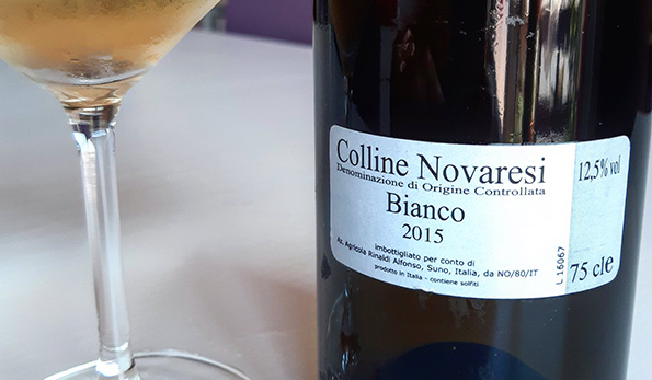Colline Novaresi Costa di Sera dei Tabacchei 2015 Alfonso Rinaldi