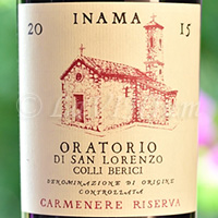 Colli Berici Oratorio di San Lorenzo Carmenere Riserva 2015 Inama