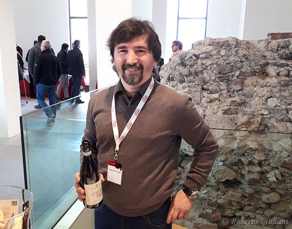 Gianluca con il suo Opera 32 durante Taste Alto Piemonte 2018 a Novara