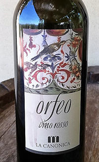 Vino Rosso Orfeo La Canonica