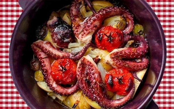 Piovra in forno olandese