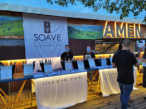 I banchi d'assaggio del Soave
