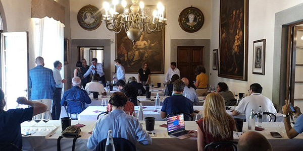Capezzana, la sala