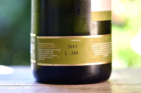 Fiano di Avellino Brancato 2011 Tenuta Cavalier Pepe