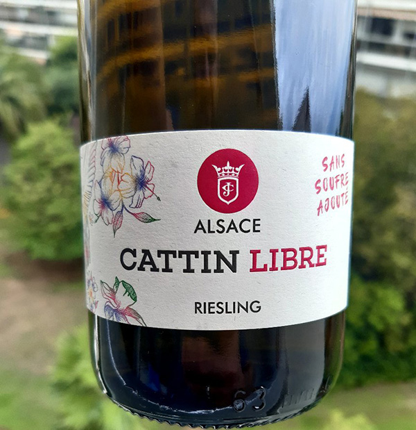 Alsace Riesling 2019 Cattin Libre