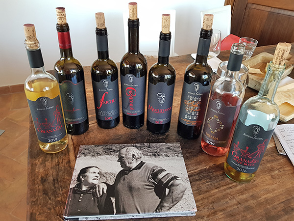 Sedilesu vini assaggiati